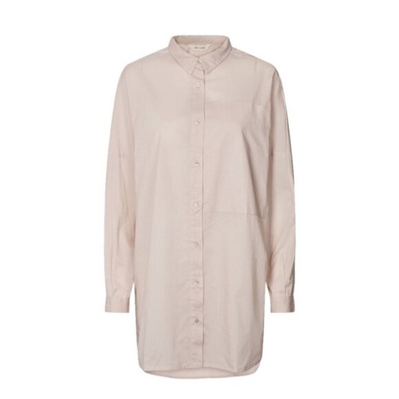 Gai+Lisva Tops - Gai + Lisva Annie shirt Pink Oversized Tunic Organic Cotton Lagenlook Size 40